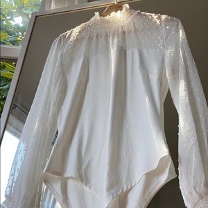 Turtle neck blouse/bodysuit
